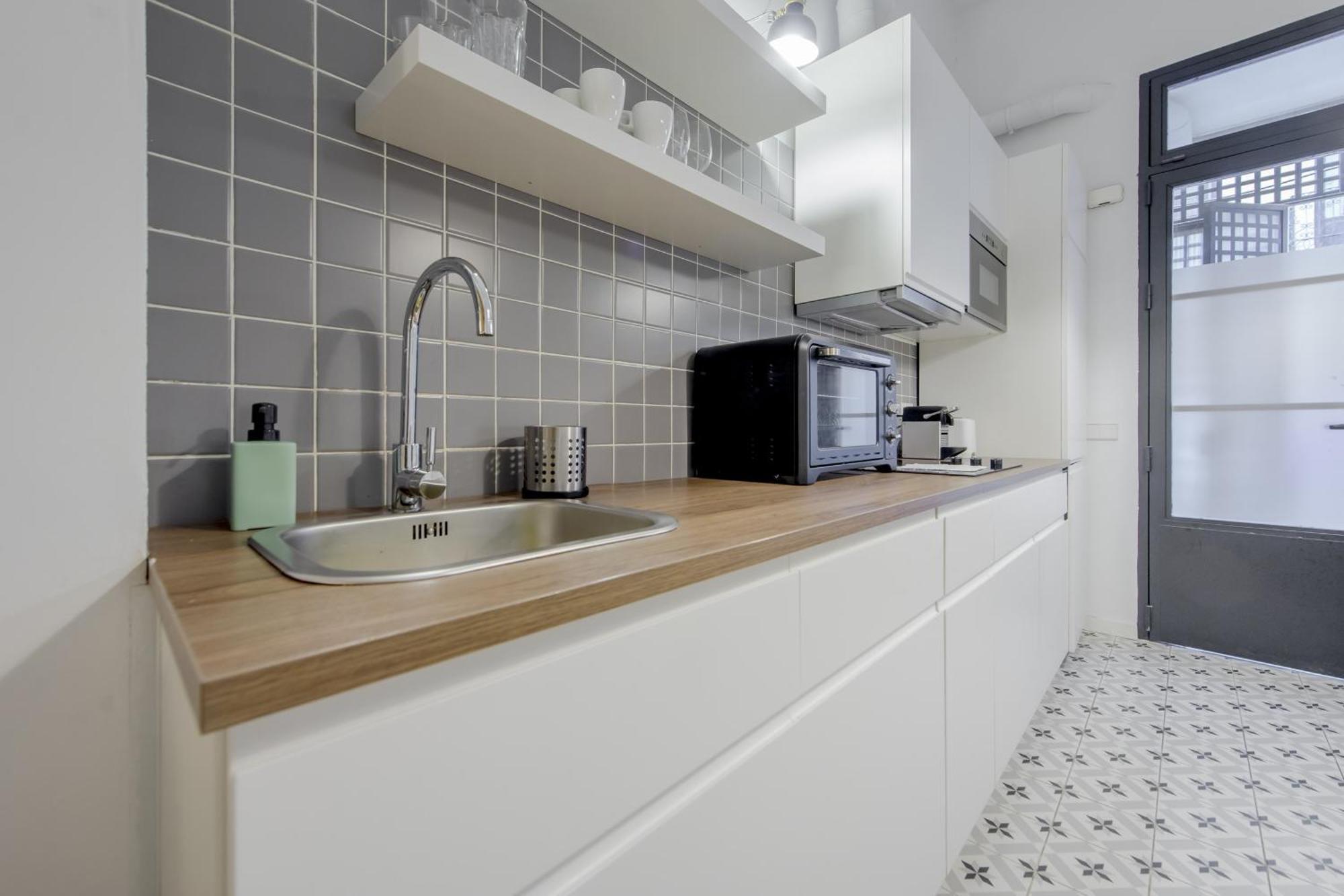 Modern Apt Para 7Pax En Chamberi-Ponzano Мадрид Экстерьер фото