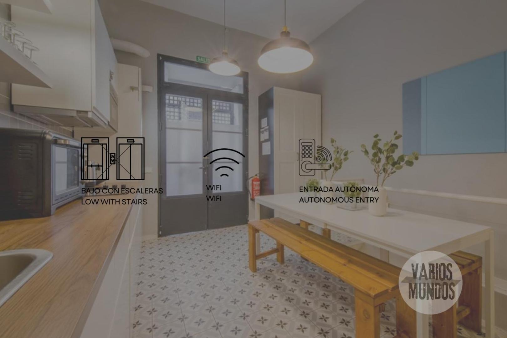 Modern Apt Para 7Pax En Chamberi-Ponzano Мадрид Экстерьер фото