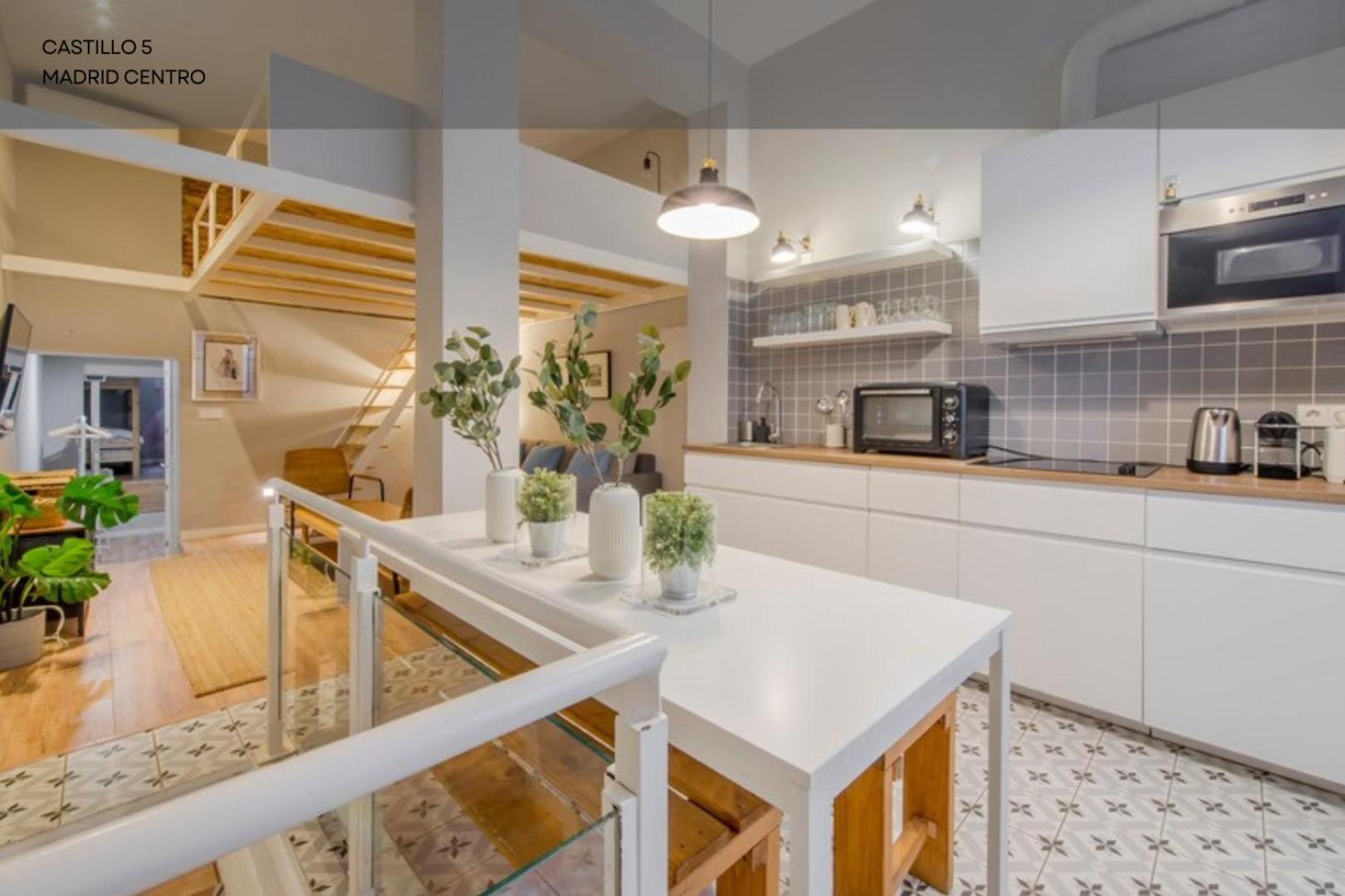 Modern Apt Para 7Pax En Chamberi-Ponzano Мадрид Экстерьер фото